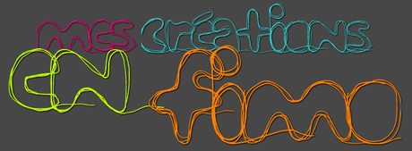 mes créations en pâte fimo