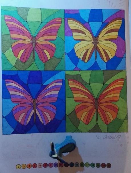 Papillons x4