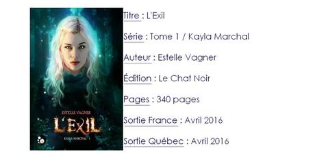 Kayla Marchal #1 L’Exil d’Estelle Vagner