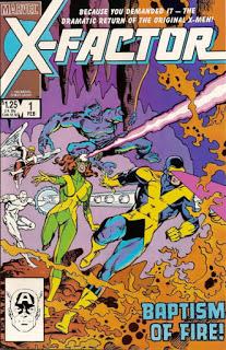 COVER STORY RELOADED (9) : X-FACTOR #1 (1986) UNE NOUVELLE EQUIPE X