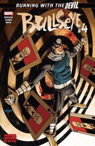 Bullseye #4, Iron Fist #3, Moon Knight #13, Old Man Logan #23