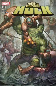 The Totally Awesome Hulk #18, Nova #6, Hawkeye #6, Invincible Iron Man #7