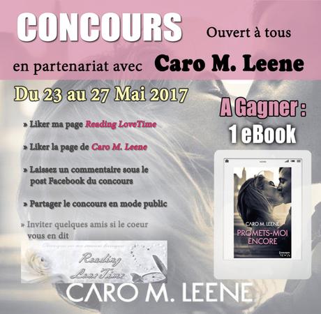 🍀 CONCOURS en partenariat avec Caro M. LEENE 🍀