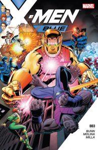 All-New Wolverine #20, Weapon X #3, X-Men Blue #3, X-Men Gold #4