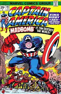 COVER STORY RELOADED (10) : CAPTAIN AMERICA #193 MADBOMB! (1976)