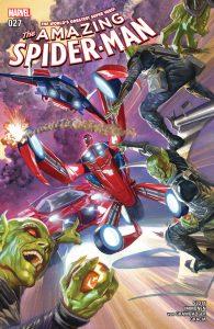 Amazing Spider-Man #27, Nick Fury #2, Mighty Thor #19, Infamous Iron Man #8