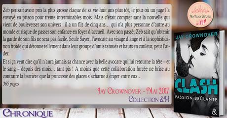 Clash #1 – Passion brûlante – Jay Crownover