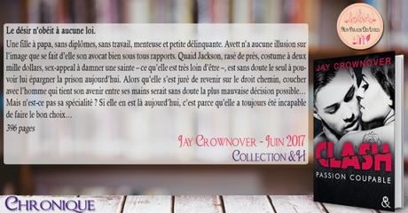 Clash #2 – Passion coupable – Jay Crownover