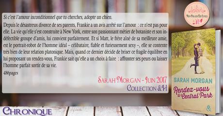 Coup de foudre à Manhattan #2 – Rendez-vous à Central Park – Sarah Morgan