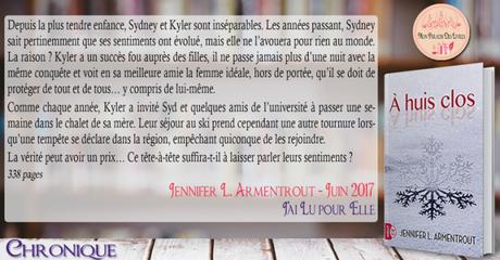 Frigid #1 – À huis clos – Jennifer L. Armentrout