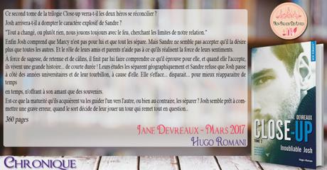 Close-up #2 – Inoubliable Josh – Jane Devreaux