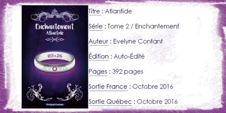 Enchantement #2 Atlantide d’Evelyne Contant
