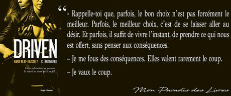 Driven #7 – Hard beat – K. Bromberg