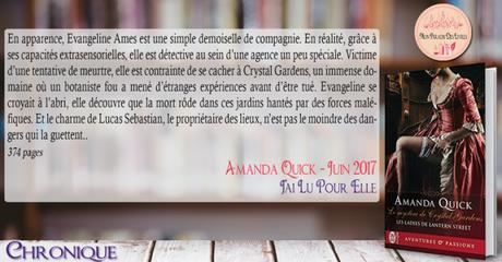 Les ladies de Lantern Street #1 – Le mystère de Crystal Gardens – Amanda Quick