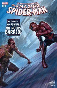 Amazing Spider-Man #28, Spider-Man #17, Jessica Jones #9, All-New Guardians of the Galaxy #3