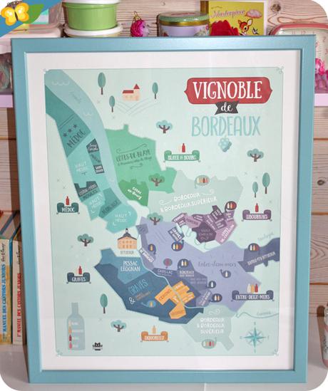 Affiches Vignobles de Bordeaux - La Fabriken