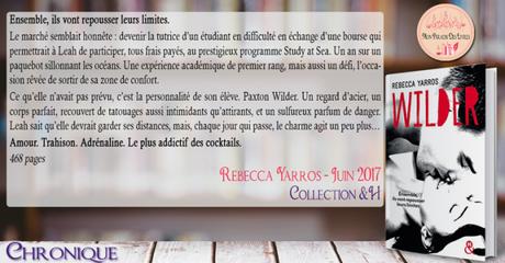 The Renegates #1 – Wilder – Rebecca Yarros