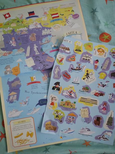 Jouer et découvrir # 69 – Atlas de l’Europe illustré - Usborne – 2017 (dès 5 ans)