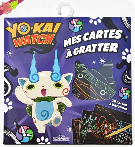 Des cartes à gratter à l’effigie des Pokémon et des Yo-Kai