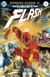 The Flash #24, The Flash #25, Green Arrow #25, Nightwing #23