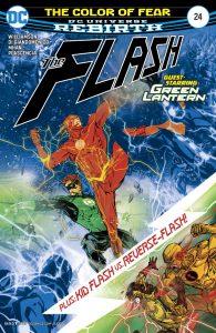 The Flash #24, The Flash #25, Green Arrow #25, Nightwing #23