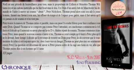 Colliers & menottes #2 – Croire en Thomas – K.C. Wells