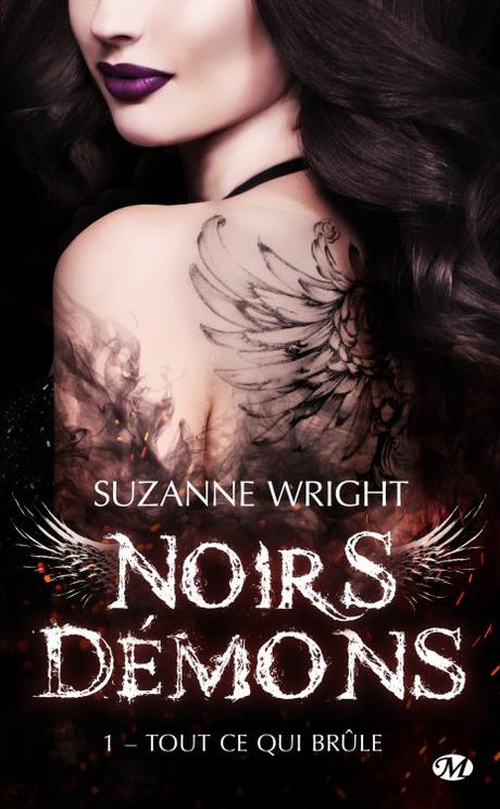 Noirs Démons Tome 2 : A feu et à sang de Suzanne Wright