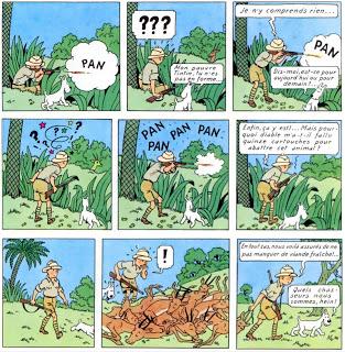 Tintin au Congo.Hergé.Editions Casterman.62 pages.Résumé:...