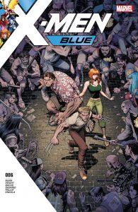 X-Men Blue #6, X-Men Gold #7, All-New Guardians of the Galaxy #5