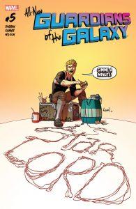 X-Men Blue #6, X-Men Gold #7, All-New Guardians of the Galaxy #5