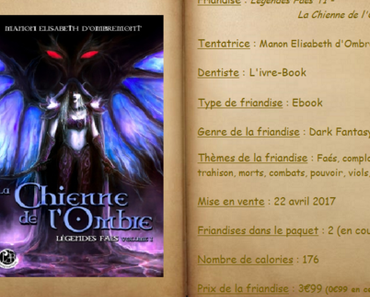 Légendes Faës T1 - La Chienne de l'Ombre - Manon Elisabeth d'Ombremont