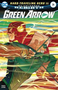The Flash #26, Green Arrow #26, Nightwing #24