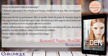 Eden #1 – Le Mirage de Gemma – Blandine P. Martin