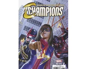 LES CHAMPIONS : LA RELEVE GARDE L'ESPOIR (Dans AVENGERS chez Panini)