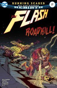 The Flash #27, Green Arrow #27, Nightwing #25