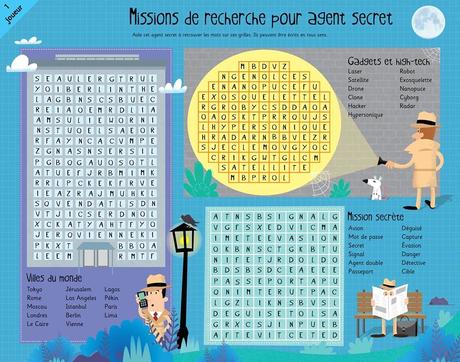Jouer et découvrir # 74 – Mon grand bloc de jeux avec papier et crayon - Usborne – 2017 (dès 6 ans)
