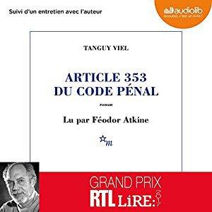 Article 353 du Code Pénal – Tanguy Viel