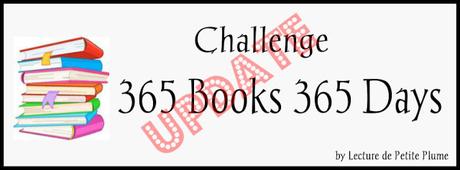 Update du Challenge : 365 Books 365 Days