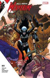 Mighty Thor #21, Hawkeye #9, Jean Grey #5, All-New Wolverine #23