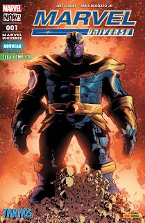 MARVEL UNIVERSE 1 : THANOS (DE JEFF LEMIRE ET MIKE DEODATO)