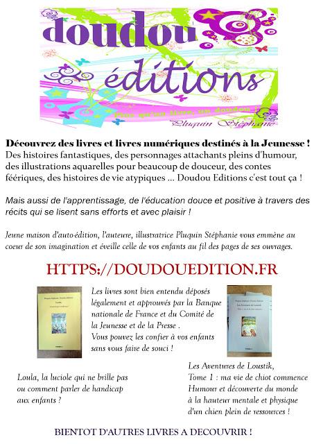 Flyer Doudou Editions à partager sans modération!