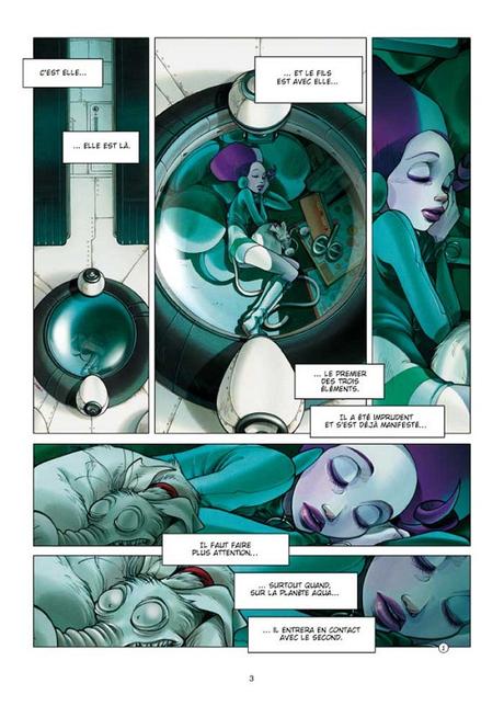 Sky-Doll, tome 2 : Aqua de Barbara Canepa