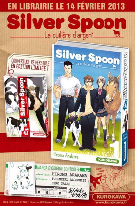 Silver Spoon - La cuillère d'argent - Hiromu Arakawa