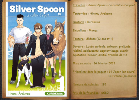 Silver Spoon - La cuillère d'argent - Hiromu Arakawa