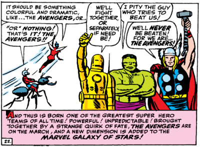 OLDIES : THE AVENGERS #1 (1963) RASSEMBLEMENT !