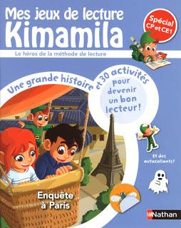 Mes jeux de lecture Kimamila - Enquête à Paris.