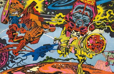 JACK KIRBY SPLASH PAGES : LA DEMESURE D'UN ARTISTE INCROYABLE