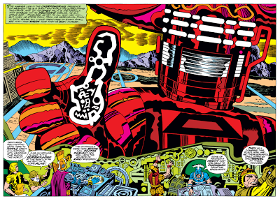 JACK KIRBY SPLASH PAGES : LA DEMESURE D'UN ARTISTE INCROYABLE