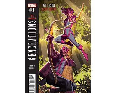 GENERATIONS: HAWKEYE AND HAWKEYE #1  (THE ARCHERS)