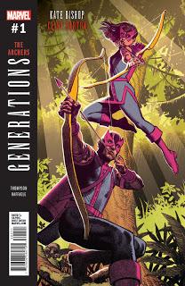 GENERATIONS: HAWKEYE AND HAWKEYE #1  (THE ARCHERS)